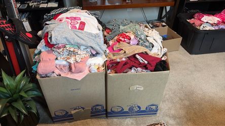 Baby girl Bulk 2 Large Boxes Full
