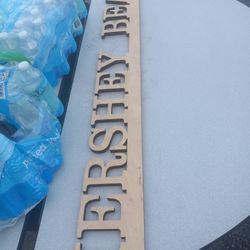 Hershey  Bears Wood Sign