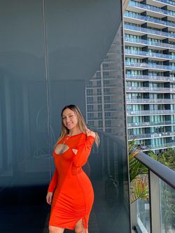 Orange Dress