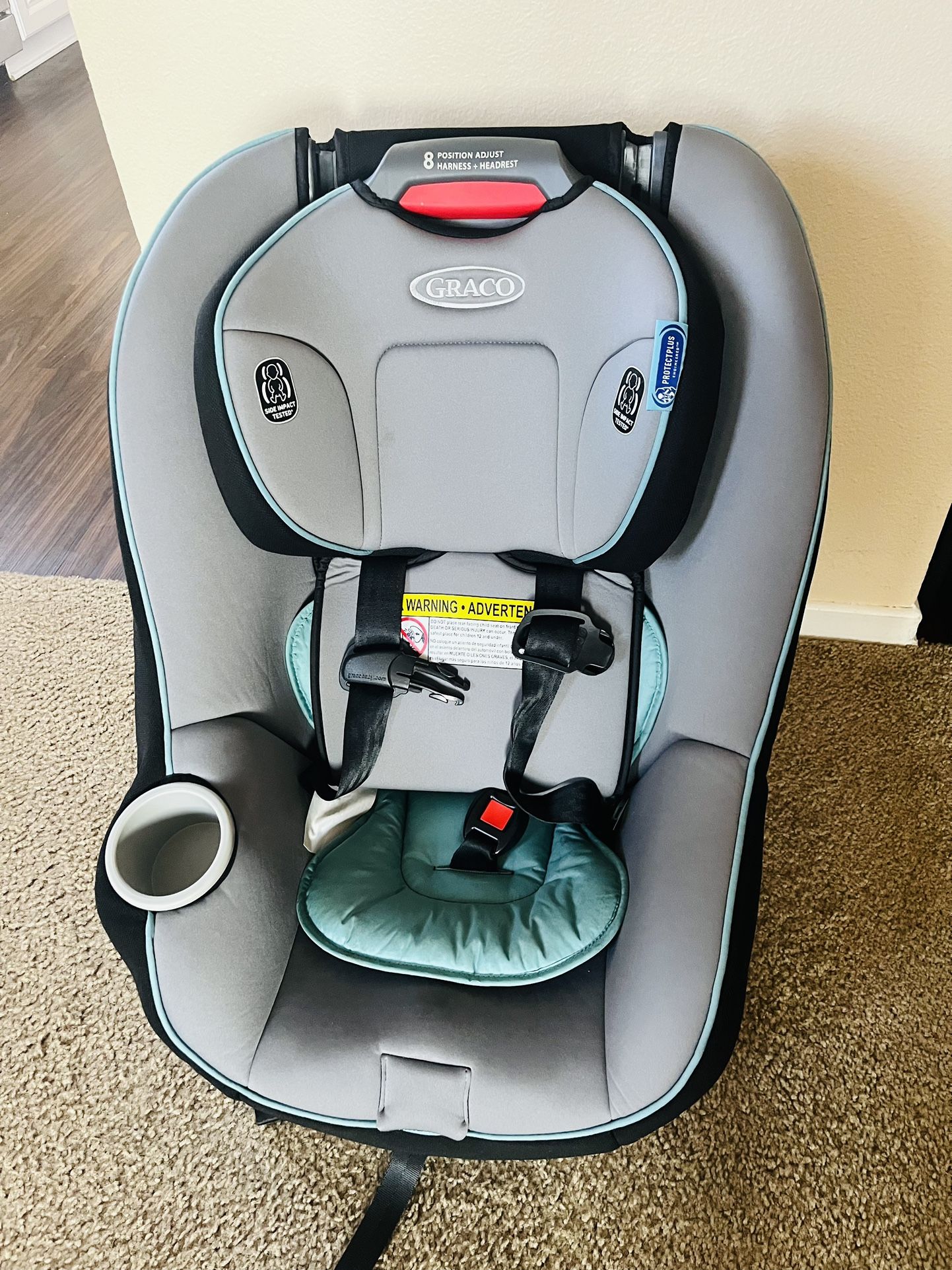 Graco Contender 65 Convertible Car Seat, Assembled Product Dimensions (L x W x H) 22.32 x 19.06 x 25.75 Inches