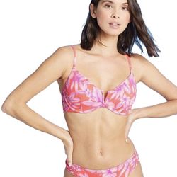 Womens 36B Swim Top Tropical-Decatur And Tropical 
