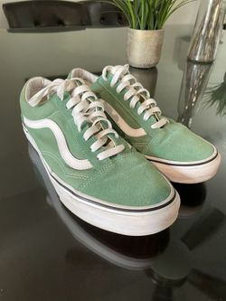 Green Vans Size 9 Mens