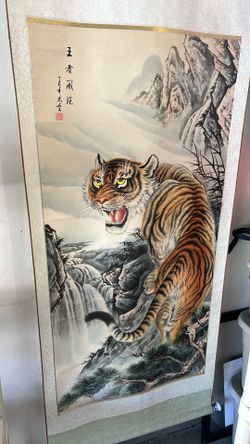 Collectible Rare One Of A Kind Chinese Tiger 