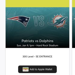 Miami Dolphins Tickets 