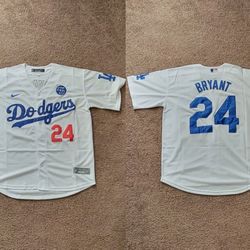 Kobe Bryant L.A Dodgers Baseball Jersey 