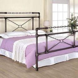 Brand New Chain Link Metal Bed