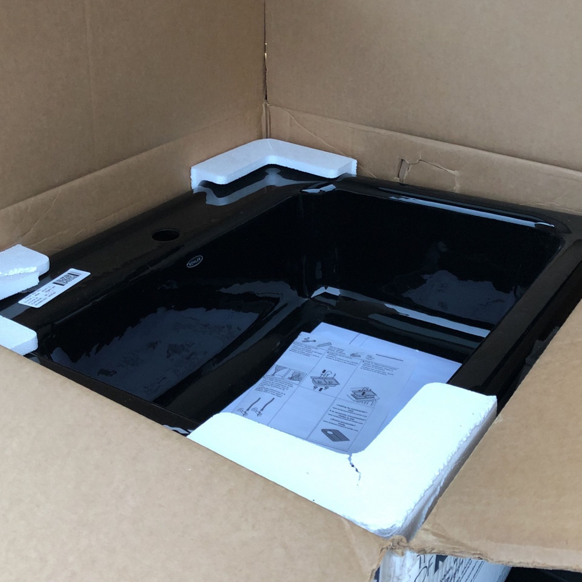 Sink Black Cast Iron Kitchen & Dining