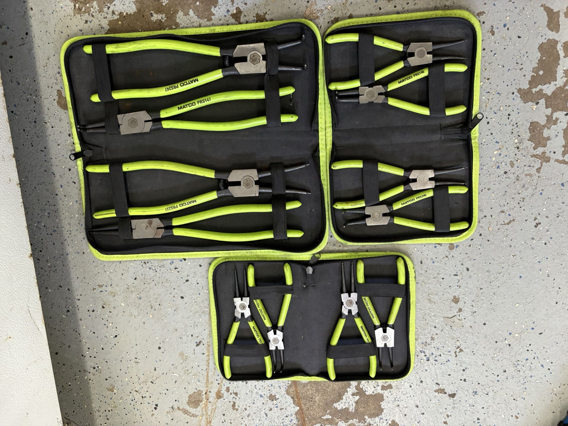 Matco Snap Ring Plier Sets