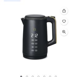 Black Digital Kettle 