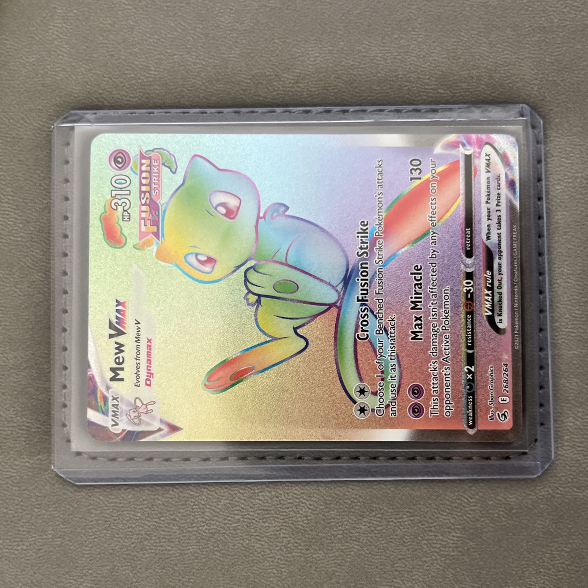 Rainbow Mew V Max Full ART