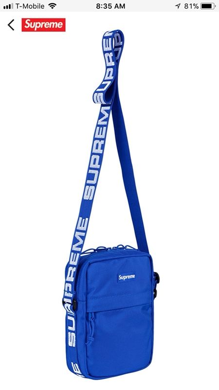 Supreme Side Bag (BLUE) SS18 For Sale In Nuevo, CA - OfferUp Supreme Side Bag (BLUE) SS18 For Sale In Nuevo, CA - OfferUp