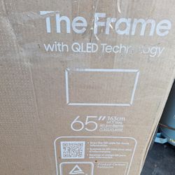 SAMSUNG 65"INCH QLED 4K THE FRAME TV LS03D 