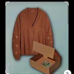 ✨NIB✨ 🧡 NEW Taylor Swift Showgirl Cardigan 3XL/4XL + CD | Box Set