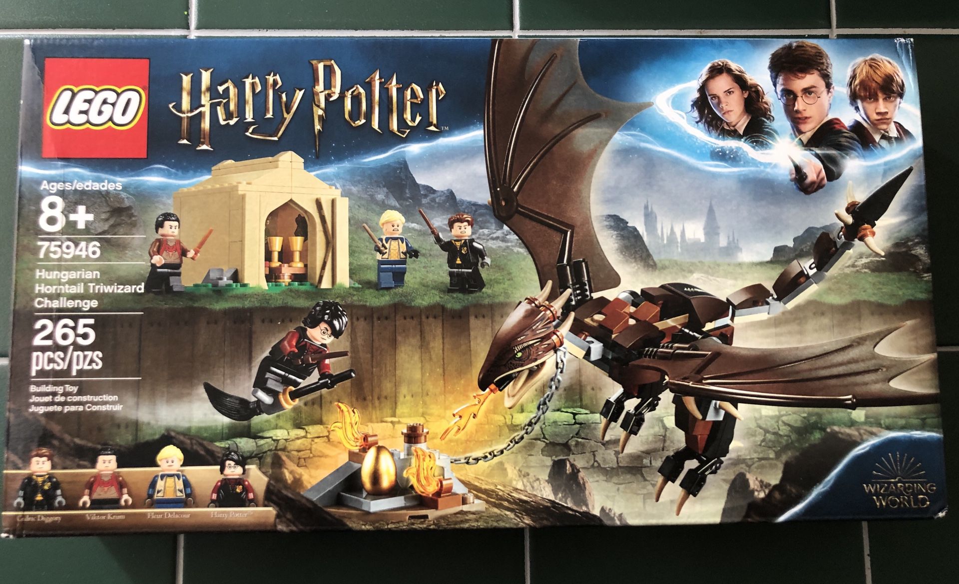 $25 LEGO Harry Potter Hungarian Horntail Triwizard Challenge 75946 (265 Pieces)