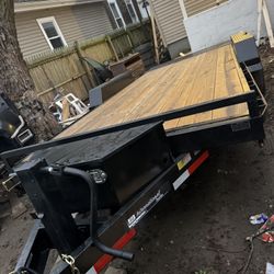 2025 CAM Superline 20 ft. Tilt Load Equipment Trailer , 15,400 lb. GVWR, 12,700 lb. Payload Rated, 2,700 lbs. empty weight 