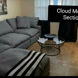 Cloud Dupe Modular Sectional Couch Sofa 