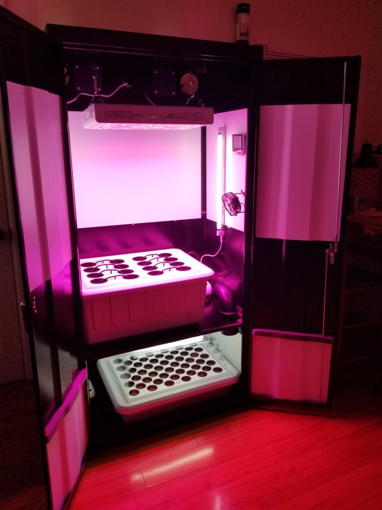 Hydroponics Grow Cabinet (Lockable)
