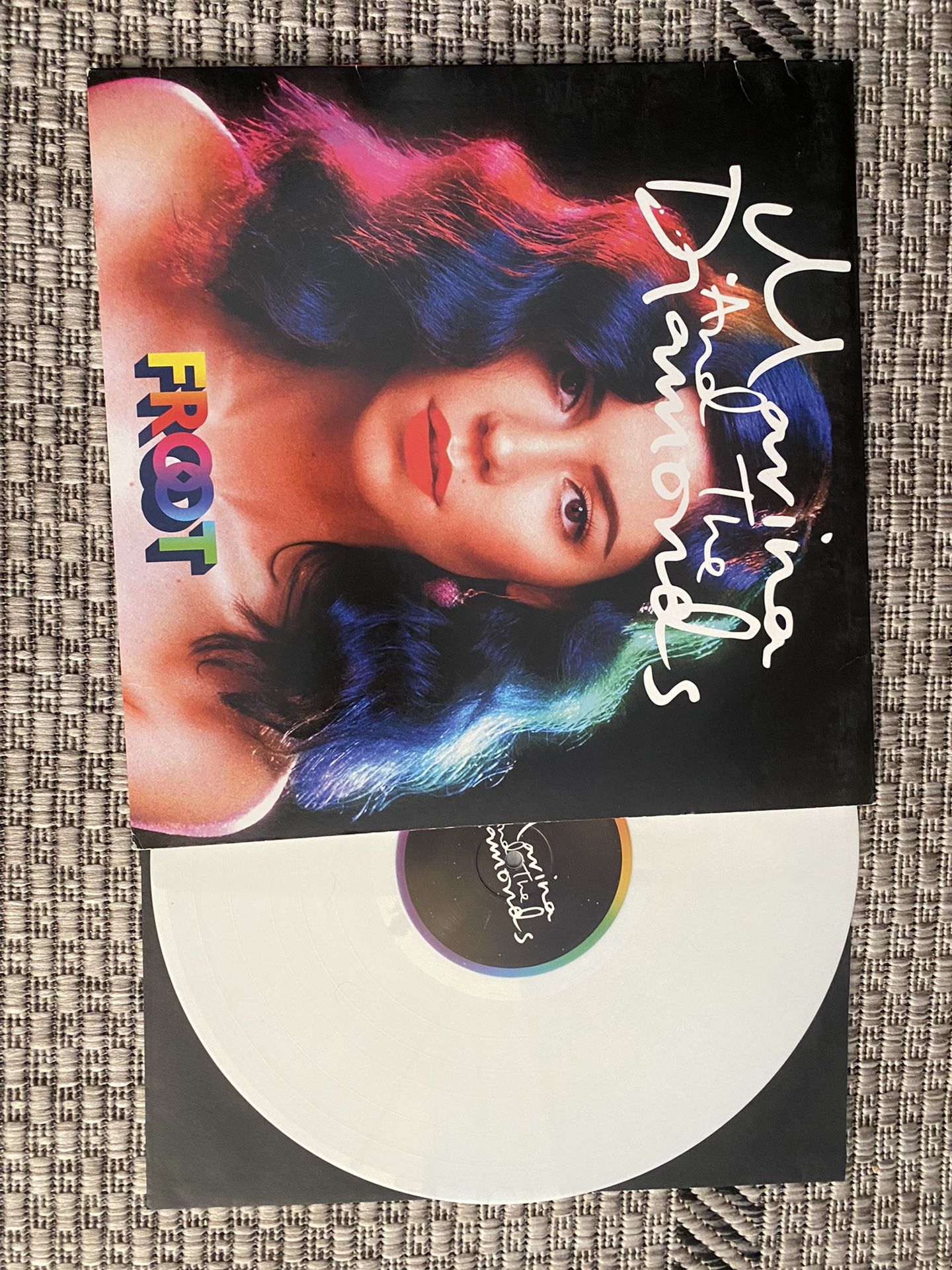Marina And The Diamonds Vinyl “Froot Urban Outfitters White Exclusive”