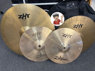 🔥 Zildjian ZHT Matching Cymbal Set drum set drums!