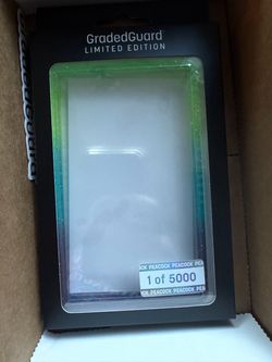 GradedGuard In Hand PSA Peacock Limited Edition Graded Card Guard LE 5000