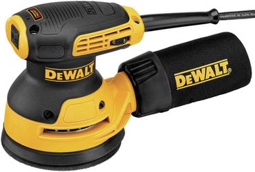 DeWalt Sander -Random Orbit Sander, Variable Speed, 5-Inch (DWE6423), Power Source Corded Electric
