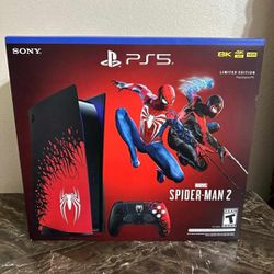 PlayStation®5 Console Spider-Man 2 Limited Edition Bundle New Sealed In Hand