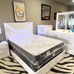 New 4pc bedroom set in box buy now pay later $39 down