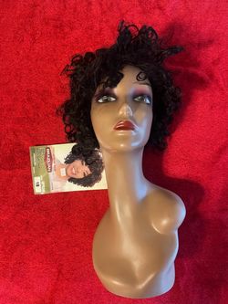 Brazilian Human Hair Curly Wig Color 1B
