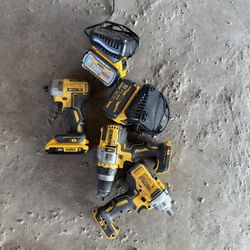 DEWALT Combo Batteries And Chargers 