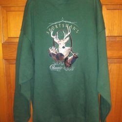 MENS 2XL SPORTSMAN'S CLASSIC SWEATSHIRT FROM LOST TERRAIN