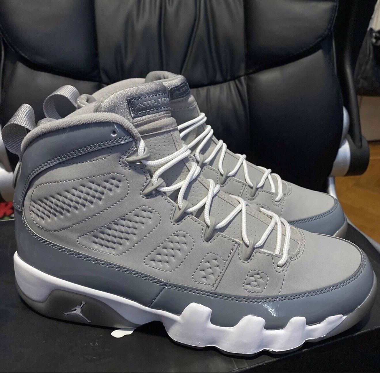 Cool Grey Jordan 9’s