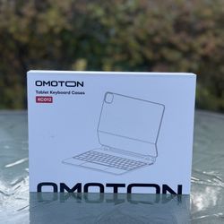 OMOTON Magnetic Keyboard Case for iPad Pro 13 inch (M4) 2024 (A2925/A2926/A3007)