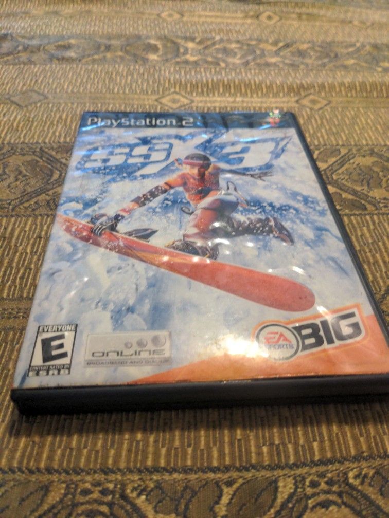 PlayStation 2 SSX3 Used Game.