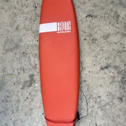 (Used Once) 8 Ft High Performance Foam board + 7 Ft Leash | Froth Boardworks