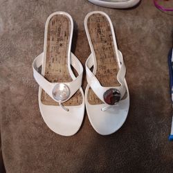 White Sandals Sixe 9.5