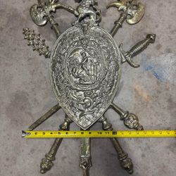 Brass Coat of Arms 