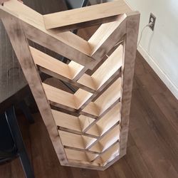 Wine Custom Wood Rack 