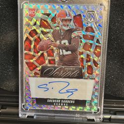 Shedeur Sanders Rookie Scripts