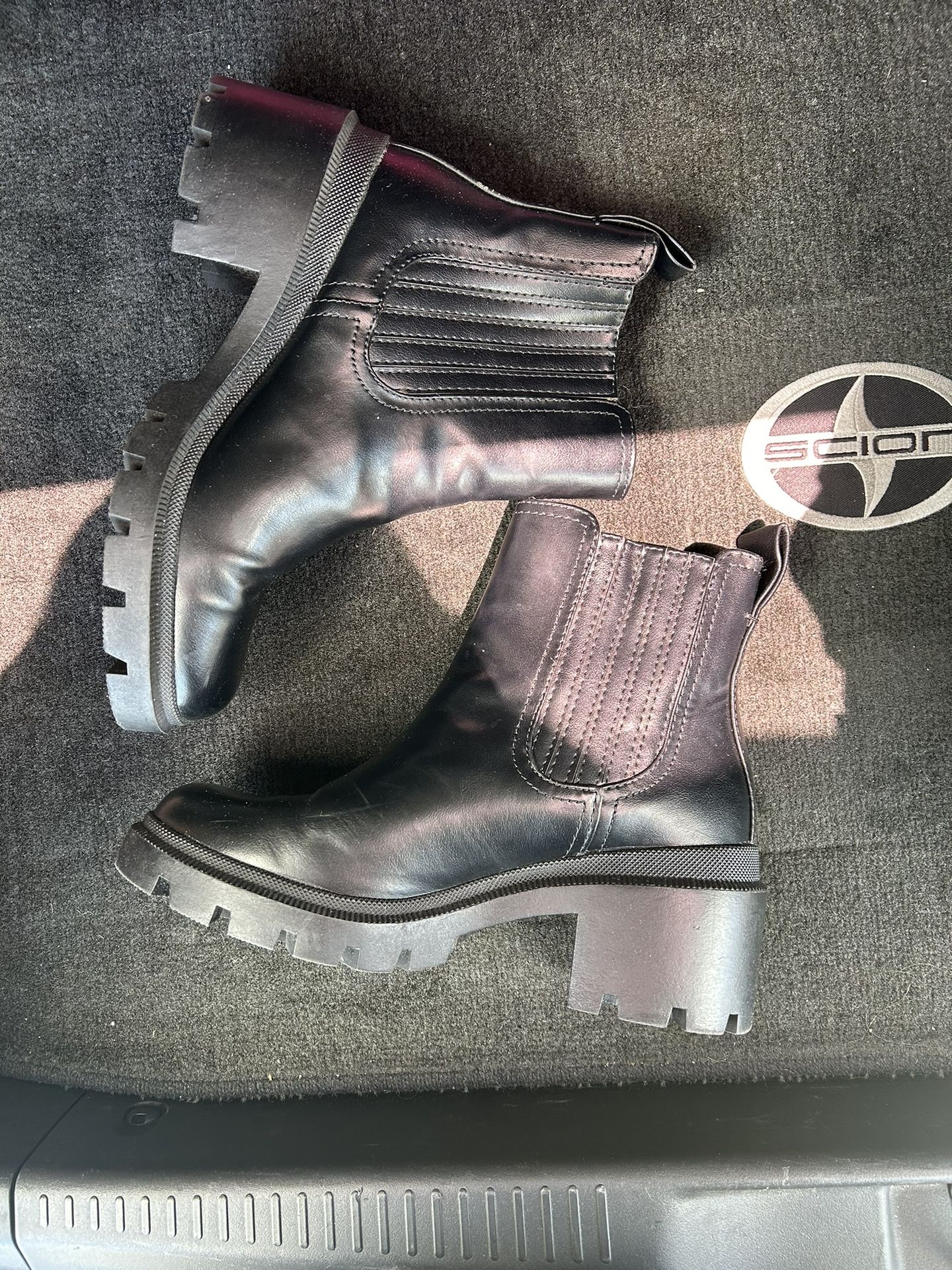 target chelsea black ankle boots