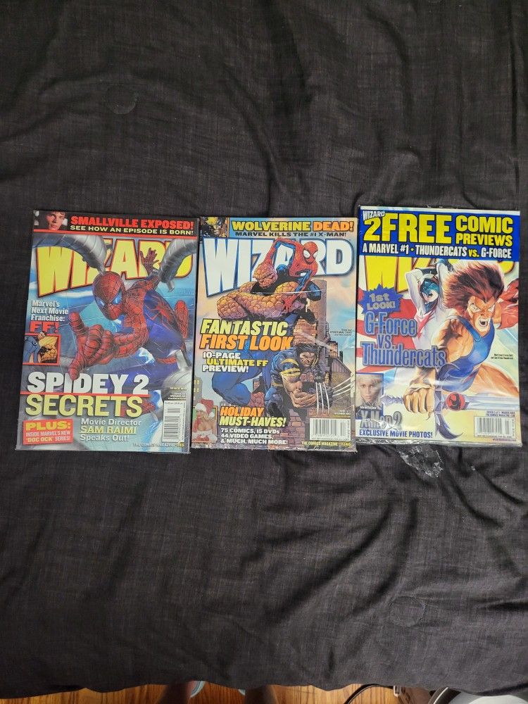 Wizard The Guide To Comics Lot Of 3 2003