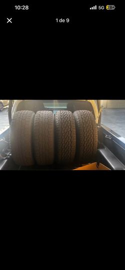 Llantas y rin 415/75 R16 para Tacoma 2016