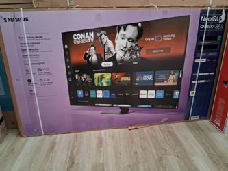 85" screen NEO Qled smart 4k ultra HDTV by Samsung . Original box sealed with warranty.
