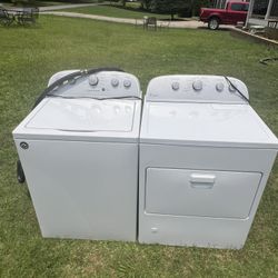 Whirlpool washer and dryer(( Gas dryer))