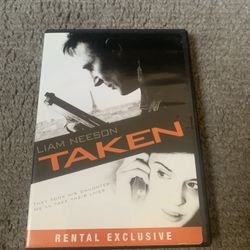 Taken DVD 