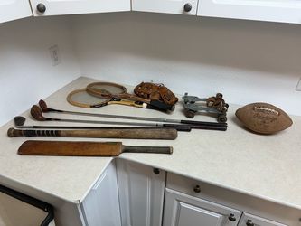 Vintage Sports Equipment Lot