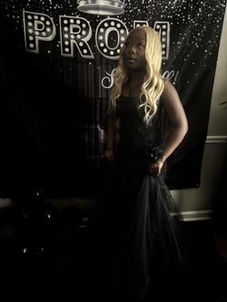 Black prom Dress 5/6
