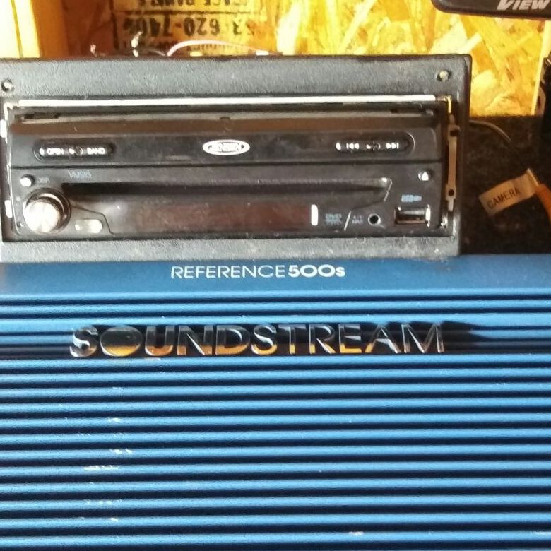 Jensen flip out 7.5 touch screen flip out radio