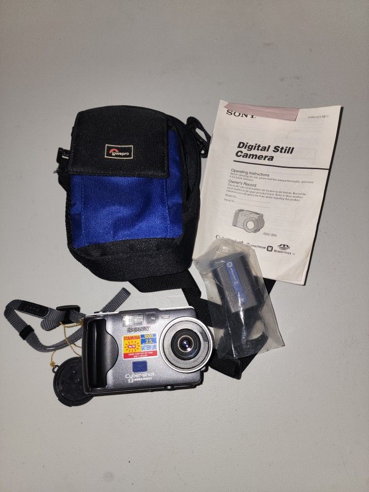 Sony Digital Still Camera Untested/For Parts