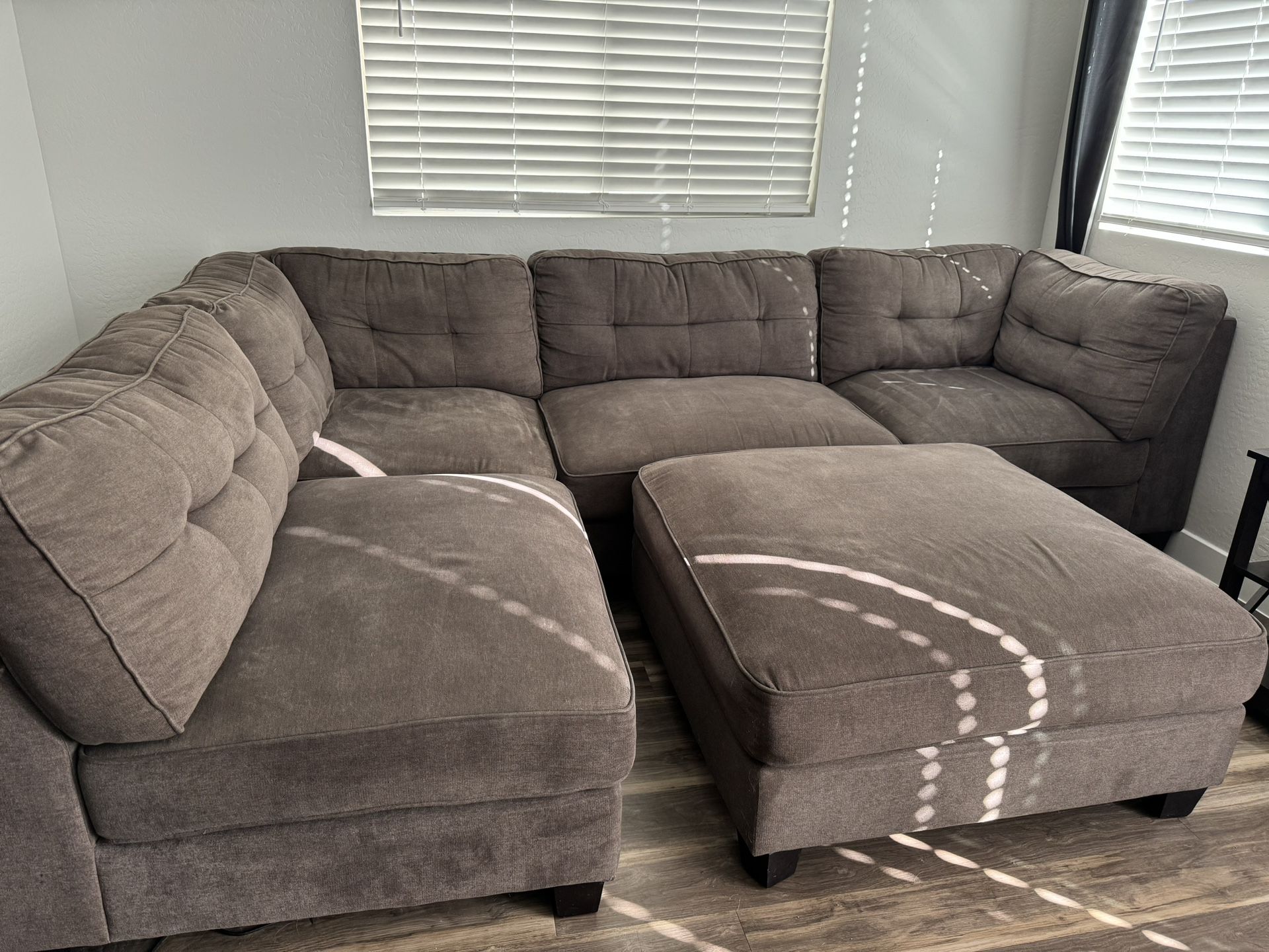 Gray/ brown Sectional Couch for Sale in Phoenix, AZ OfferUp