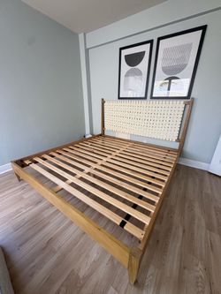 King size bed frame